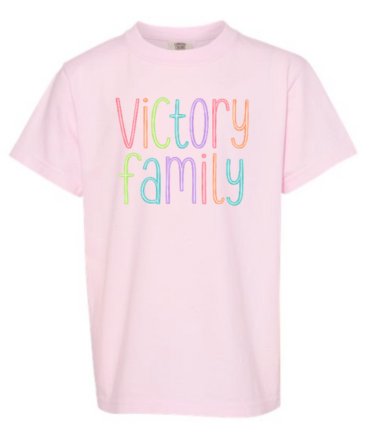 VFS "Watercolors" Design Comfort Colors S/S T-shirt (pink)