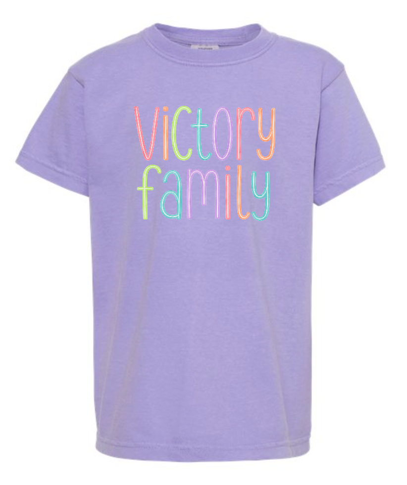 VFS "Watercolors" Design Comfort Colors S/S T-shirt (violet)