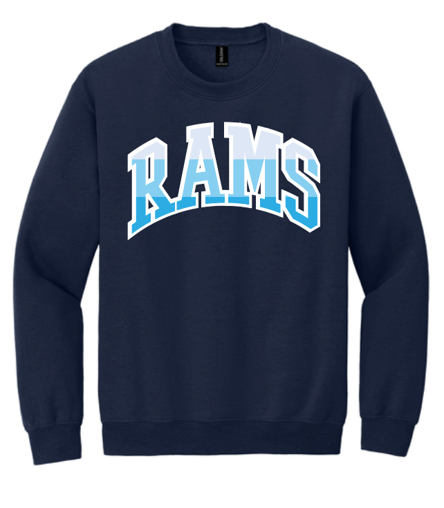 VFS "Color Stack" Design Crewneck Sweatshirt (youth)(navy)