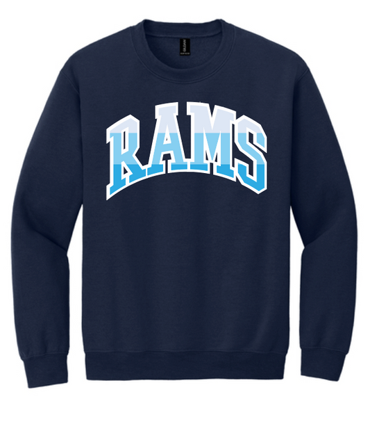 VFS "Color Stack" Design Crewneck Sweatshirt (youth)(navy)