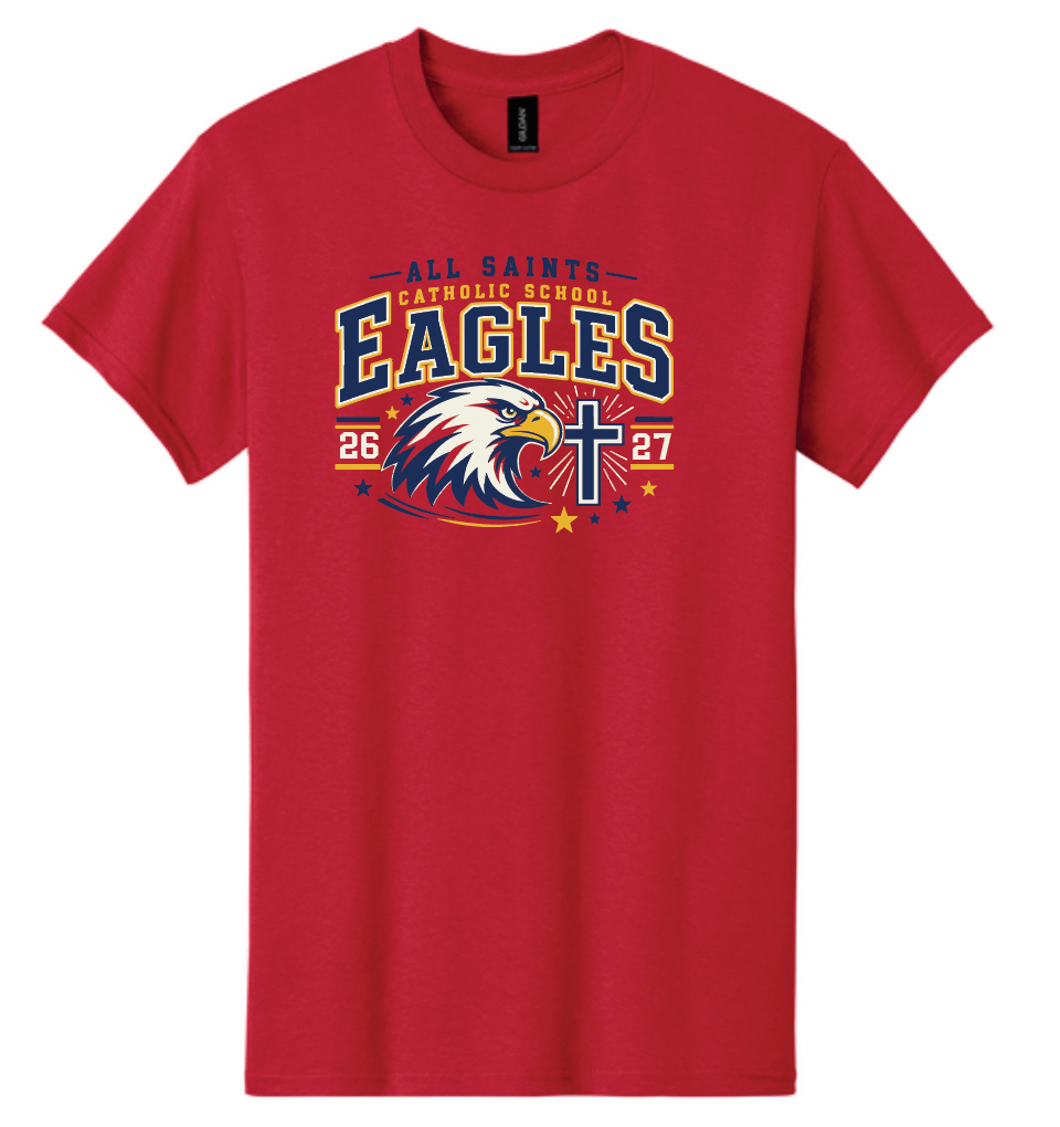 ASCS "Athletic Mascot" Design Softstyle S/S T-shirt