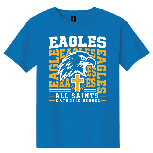 ASCS "Mascot Eagle" Design Softstyle S/S T-shirt