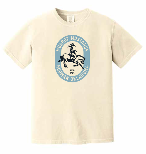Monroe "Bronco" Design Comfort Colors S/S T-shirt (adult)