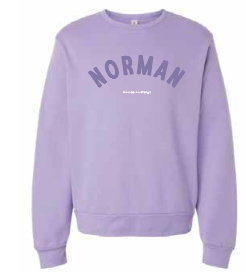 Monroe "Norman" Design BellaCanvas Crewneck Sweatshirt (adult)