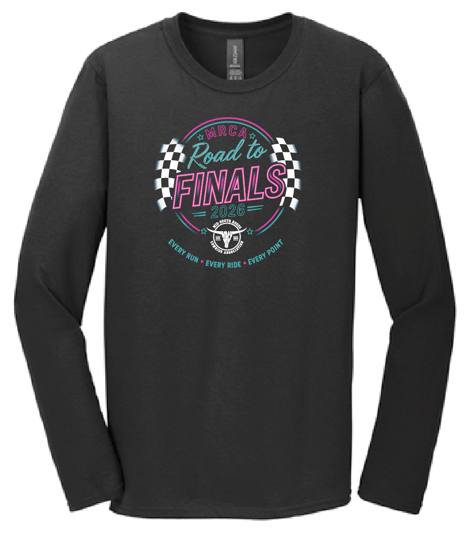 Mid-South Rodeo "Finals" Design Gildan L/S T-shirt