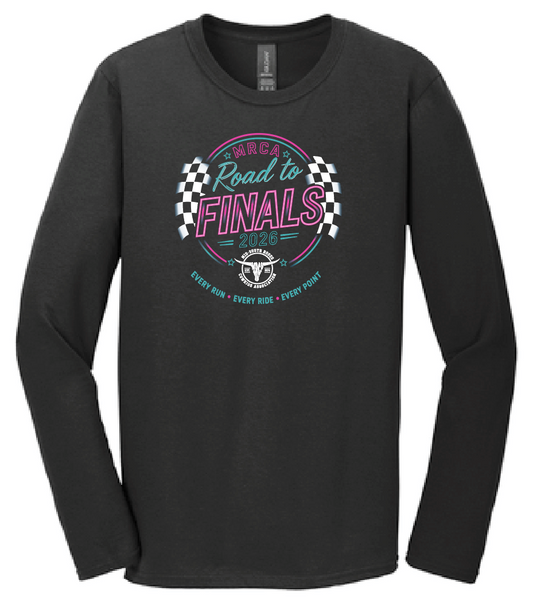 Mid-South Rodeo "Finals" Design Gildan L/S T-shirt