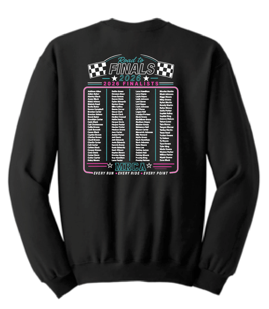 Mid-South Rodeo "Finals" Design Gildan Crewneck Sweatshirt
