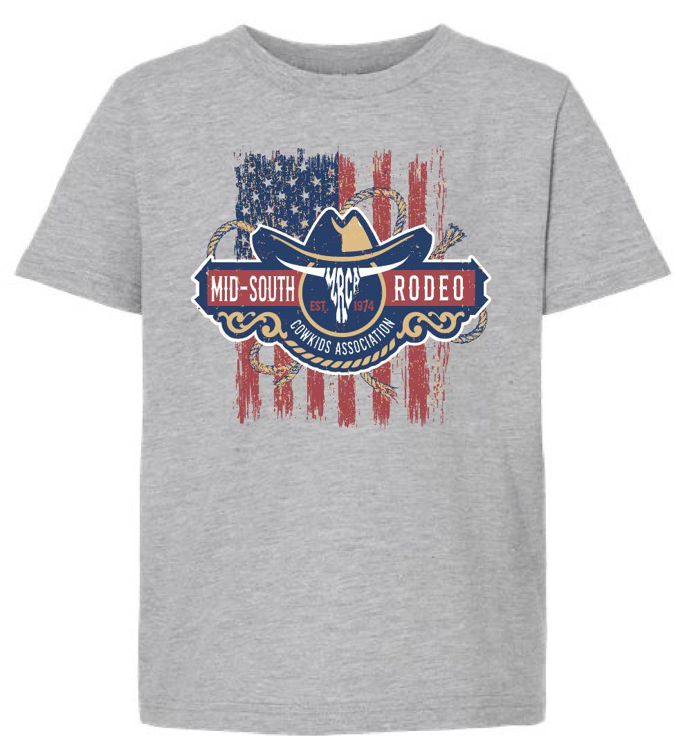 Mid-South Rodeo "Cowboy Hat" Design Softstyle S/S T-shirt