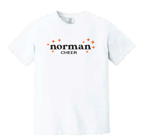 NHS Cheer "Cheer" Comfort Colors S/S T-shirts