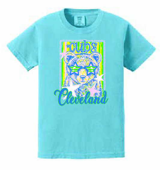 Cleveland "Cutie Pie" Comfort Colors S/S T-shirt (lagoon)