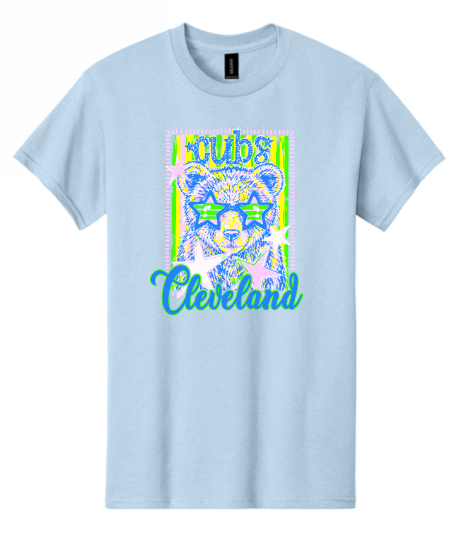 Cleveland "Cutie Pie" Gildan S/S T-shirt (lt blue)