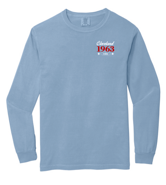 Cleveland "1963" Comfort Colors L/S T-shirt