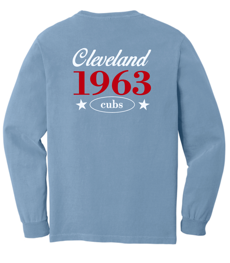 Cleveland "1963" Comfort Colors L/S T-shirt
