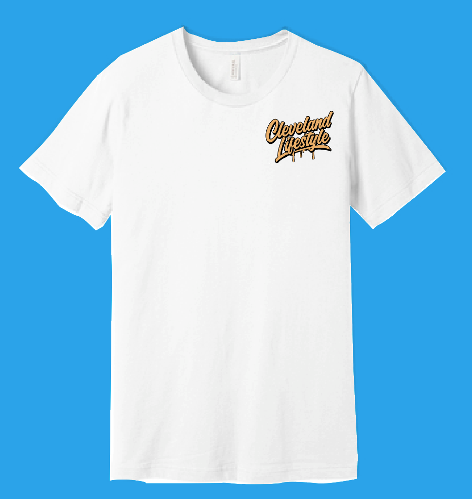 Cleveland "Lifestyle" Gildan S/S T-shirt (white)