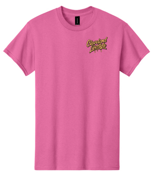 Cleveland "Lifestyle" Gildan S/S T-shirt (pink)