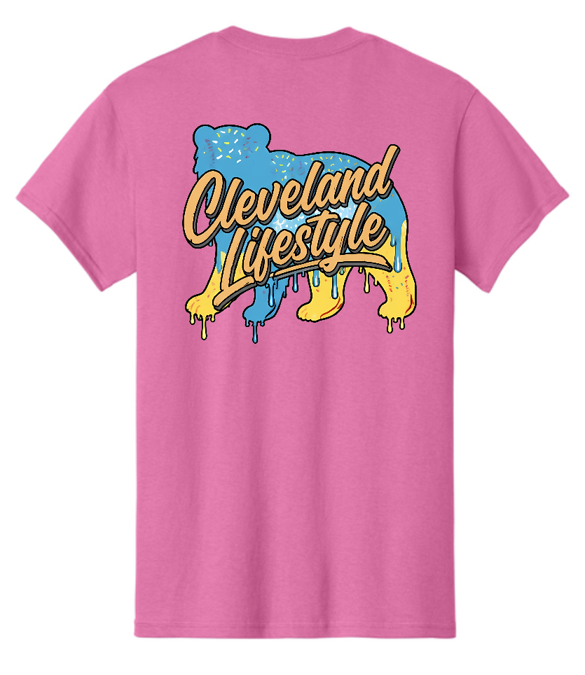 Cleveland "Lifestyle" Gildan S/S T-shirt (pink)
