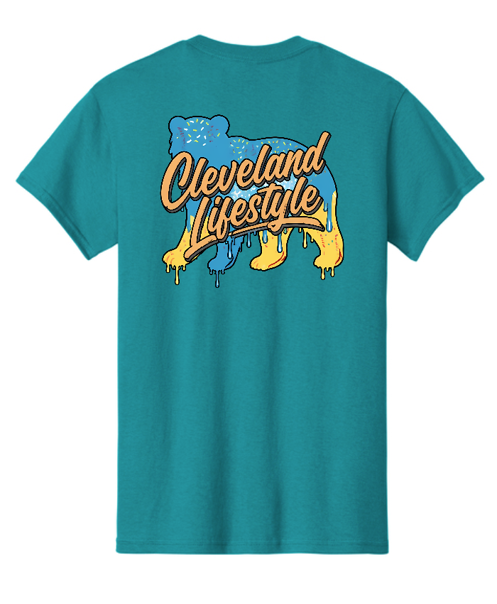 Cleveland "Lifestyle" Gildan S/S T-shirt (jade)