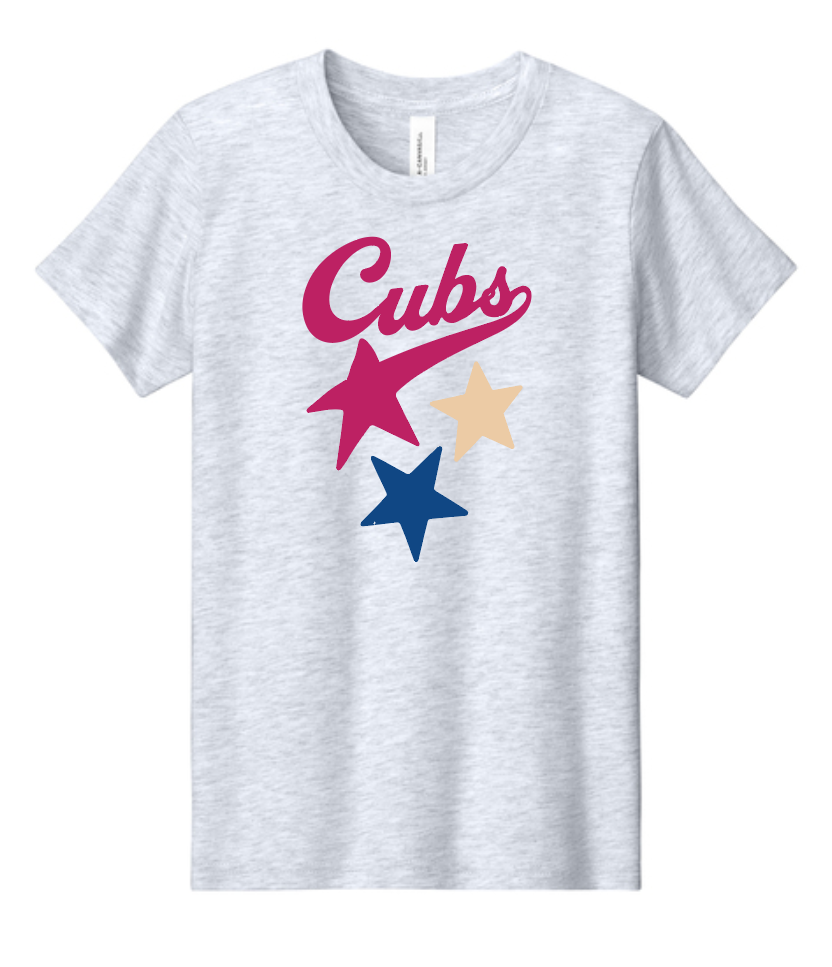 Cleveland "Star Script" Gildan S/S T-shirt (ash)