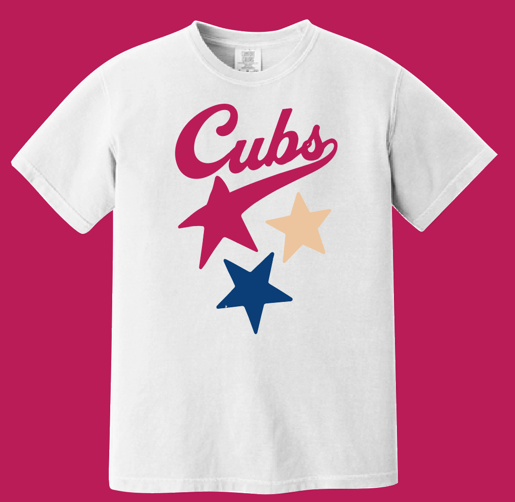 Cleveland "Star Script" Comfort Colors S/S T-shirt (white)