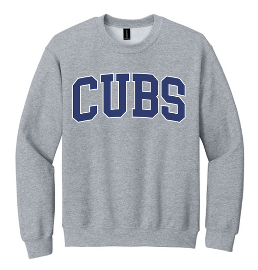 Cleveland "CUBS" Gildan Crewneck Sweatshirt (heather)