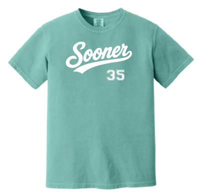 Sooner "Jersey" Design Comfort Colors S/S T-shirt