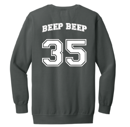 Sooner "Jersey" Design Comfort Colors Crewneck Sweatshirt