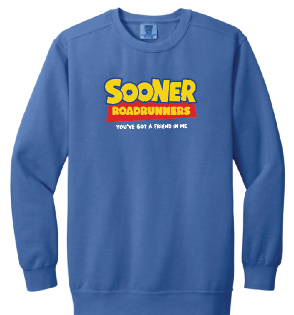 Sooner "Toy Story" Design Comfort Colors Crewneck Sweatshirt