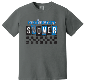 Sooner "Checkerboard" Design Comfort Colors S/S T-shirt
