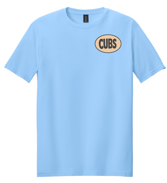 Cleveland "Popcorn" Gildan S/S T-shirt (lt blue)