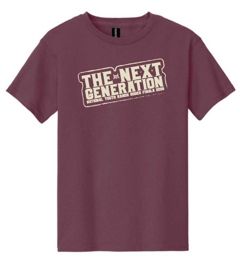 NYRRA "Next Generation" Design S/S T-shirt (maroon)