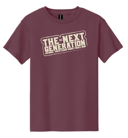 NYRRA "Next Generation" Design S/S T-shirt (maroon)