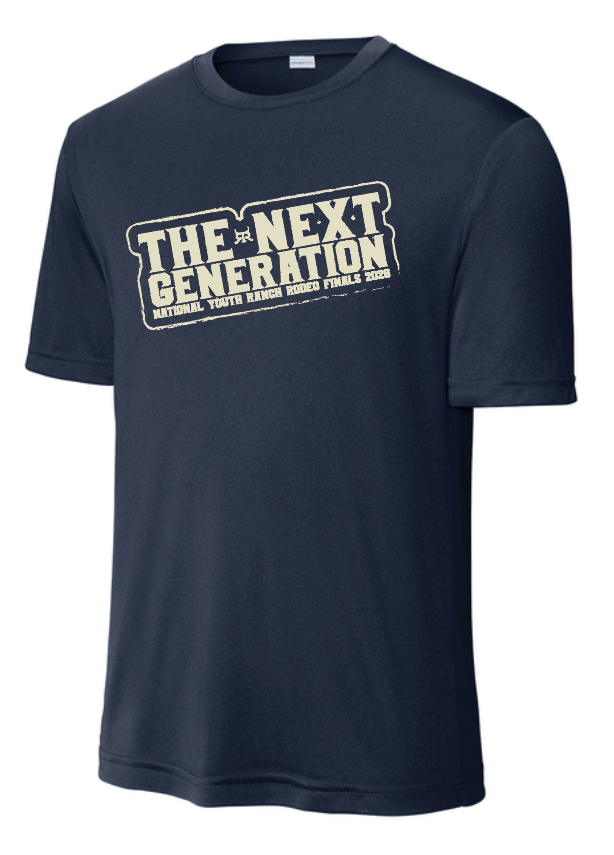 NYRRA "Next Generation" Design S/S Dri-Fit T-shirt (navy)