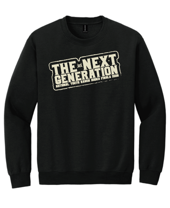 NYRRA "Next Generation" Design Crewneck Sweatshirt (black)