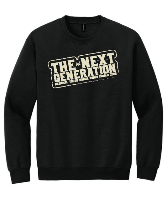 NYRRA "Next Generation" Design Crewneck Sweatshirt (black)
