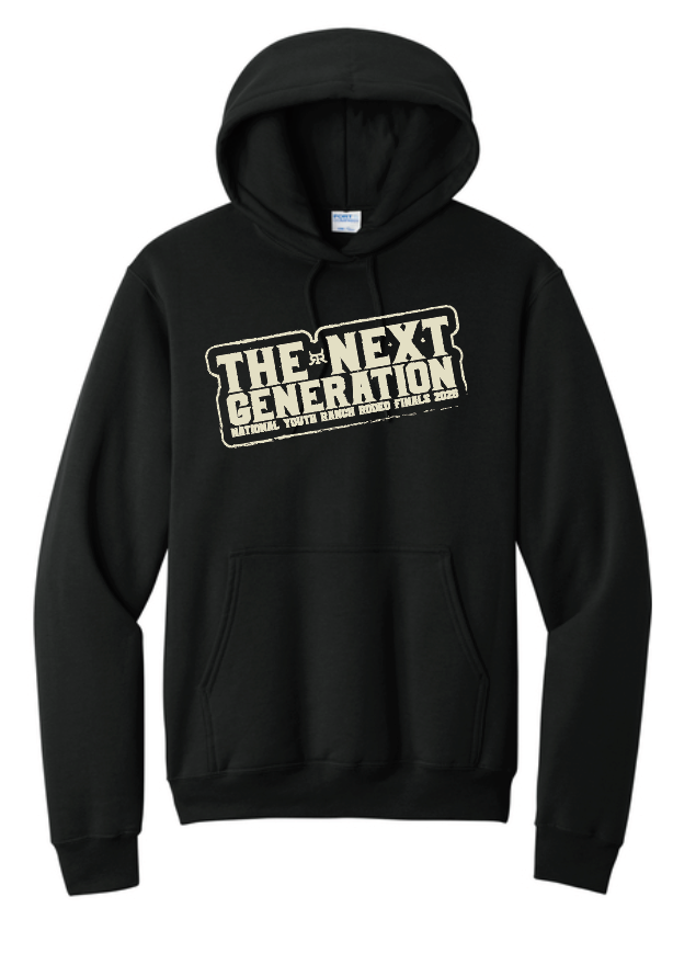 NYRRA "Next Generation" Design Hooded Sweatshirt (black)