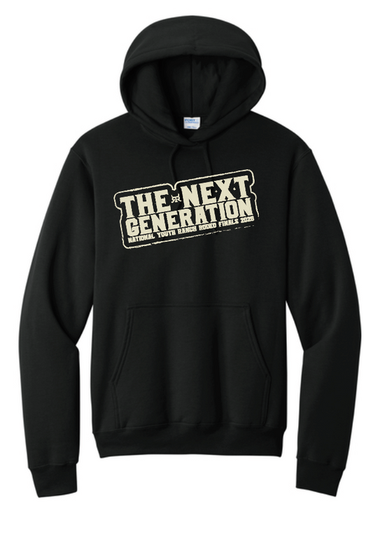 NYRRA "Next Generation" Design Hooded Sweatshirt (black)