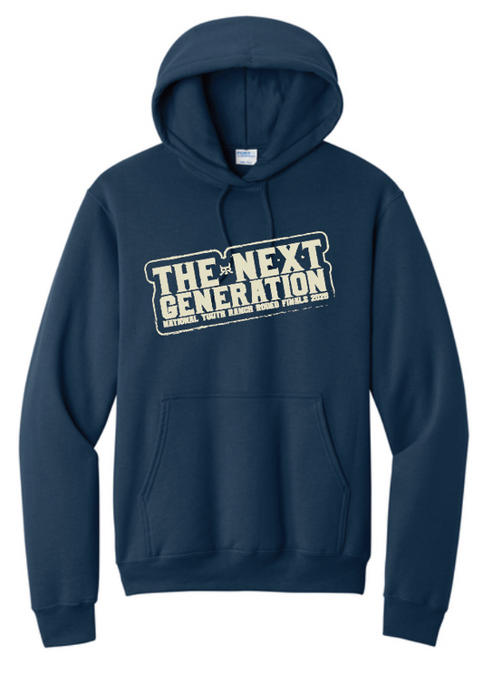 NYRRA "Next Generation" Design Hooded Sweatshirt (navy)