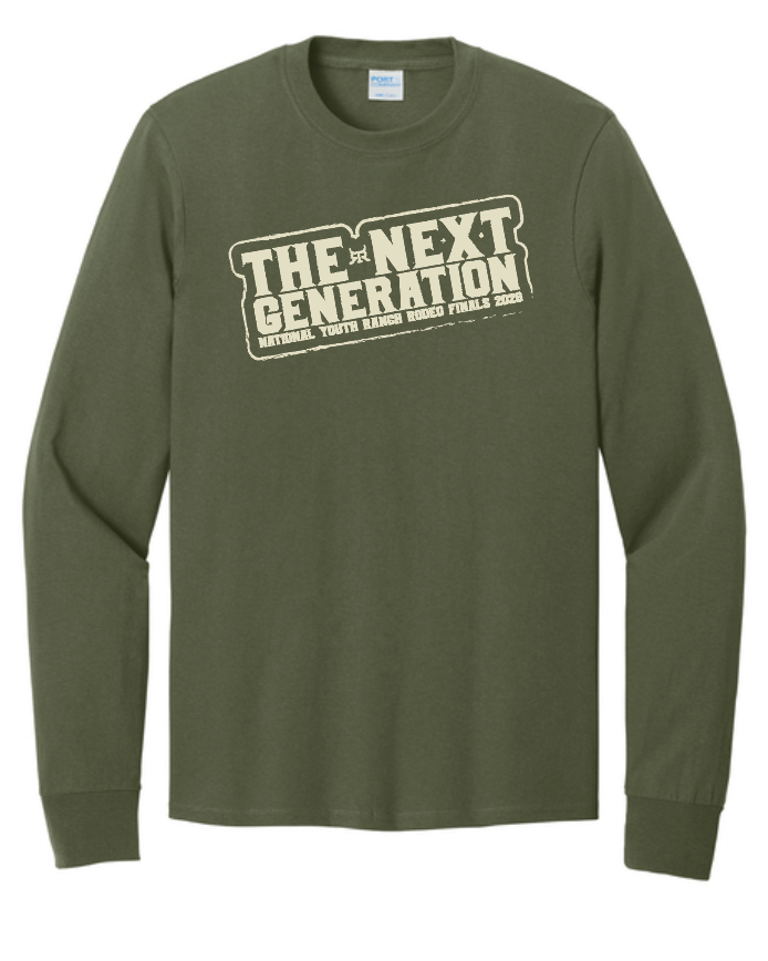 NYRRA "Next Generation" Design L/S T-shirt (green)