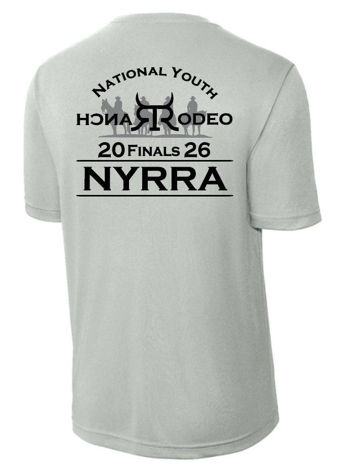 NYRRA "NYRRA Logo" Design S/S Dri-Fit T-shirt (silver)