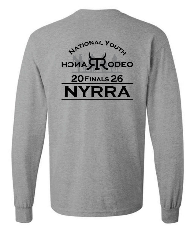 NYRRA "NYRRA Logo" Design L/S T-shirt (heather)