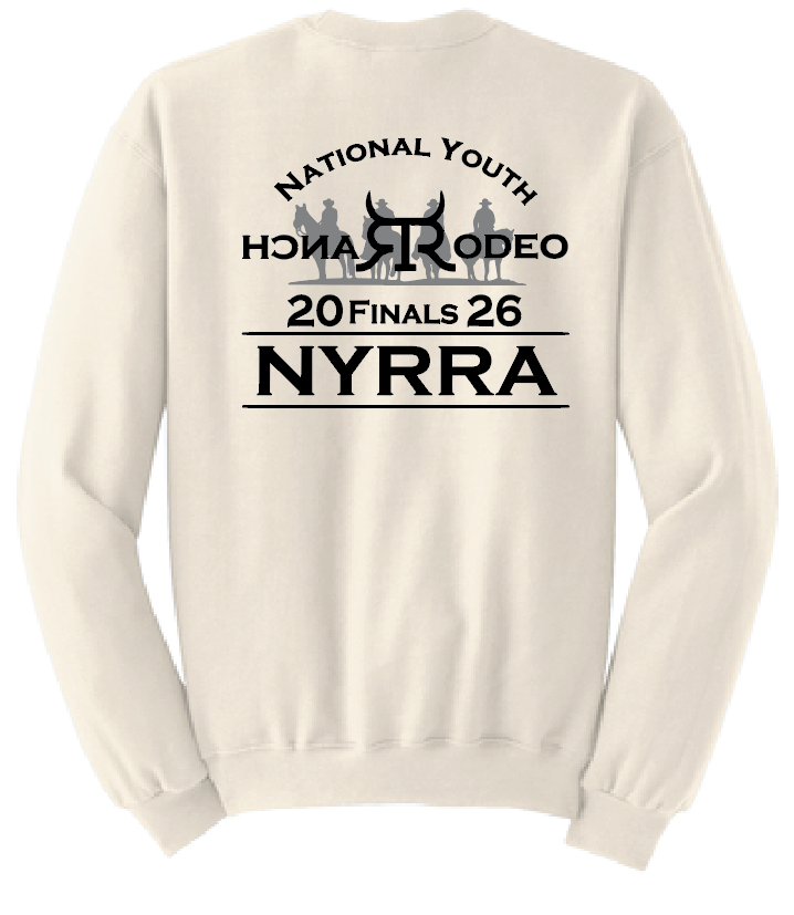 NYRRA "NYRRA Logo" Design Crewneck Sweatshirt (natural)