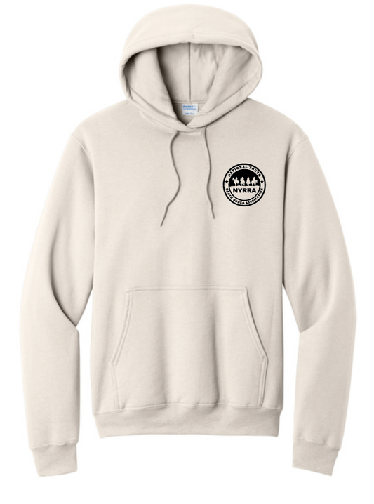 NYRRA "NYRRA Logo" Design Hooded Sweatshirt (natural)