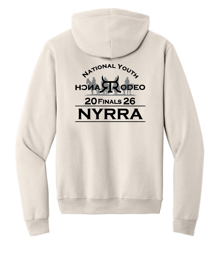 NYRRA "NYRRA Logo" Design Hooded Sweatshirt (natural)