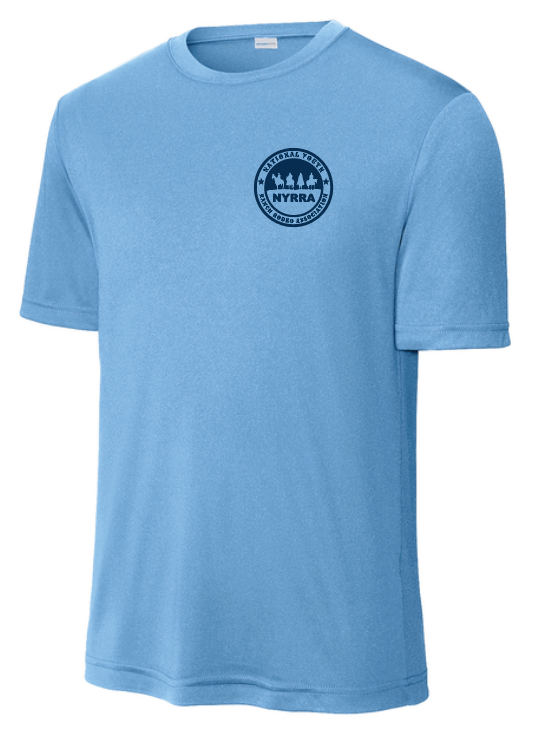 NYRRA "Cross" Design S/S Dri-Fit T-shirt (blue)