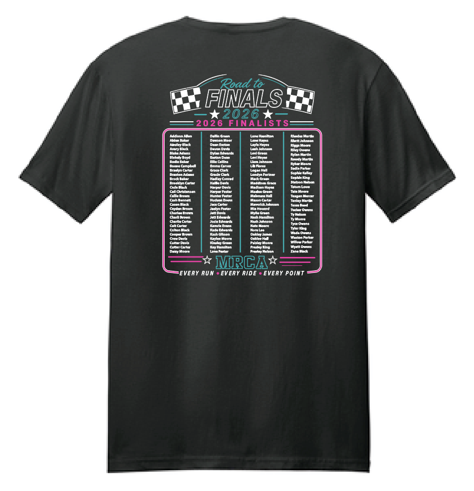 Mid-South Rodeo "Finals" Design Softstyle S/S T-shirt (left chest design)