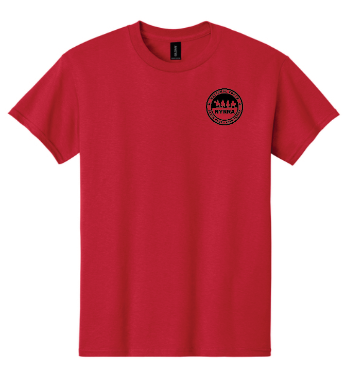 NYRRA "NYRRA Logo" Design S/S T-shirt (red)