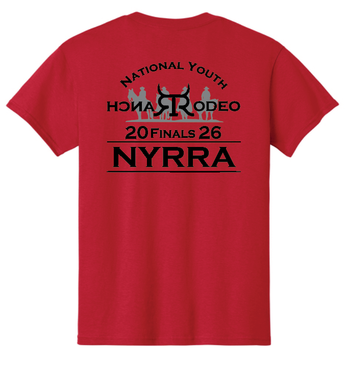 NYRRA "NYRRA Logo" Design S/S T-shirt (red)