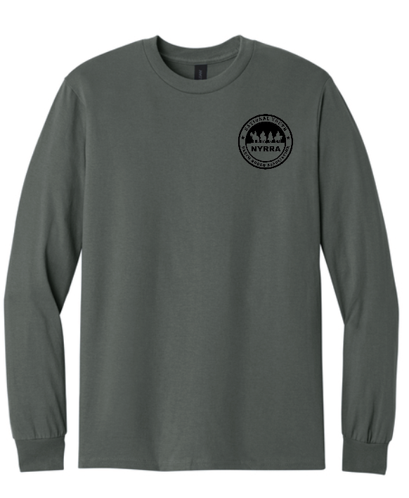 NYRRA "NYRRA Logo" Design L/S T-shirt (charcoal)