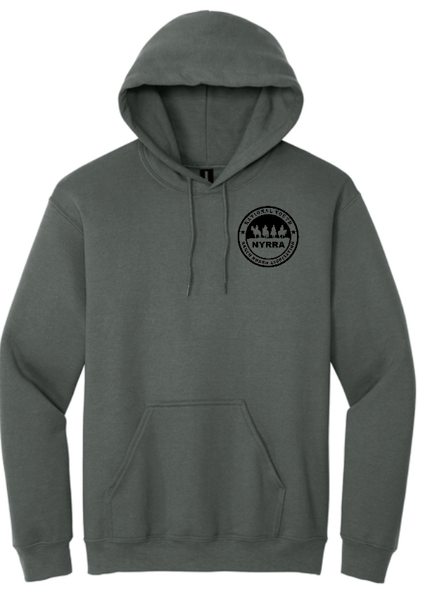 NYRRA "NYRRA Logo" Design Hooded Sweatshirt (charcoal)
