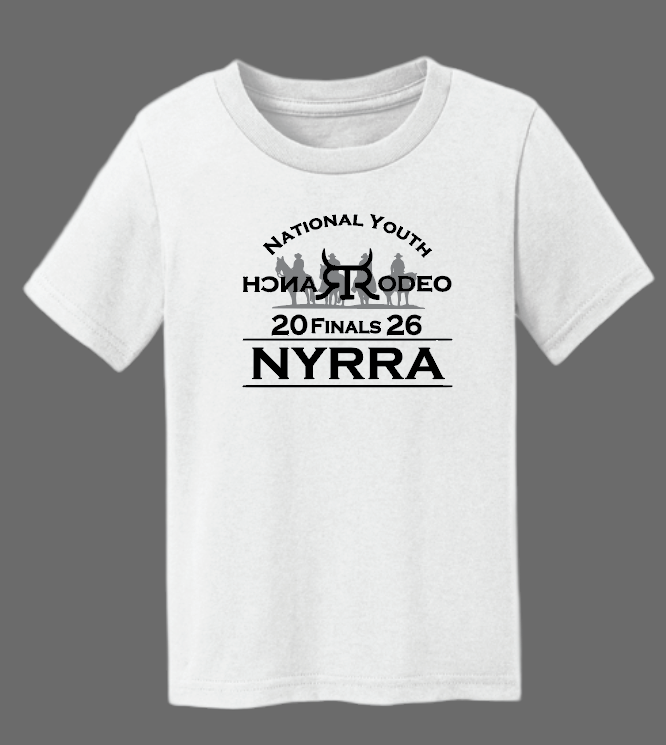 NYRRA "NYRRA Logo" Design S/S T-shirt (toddler)(white)